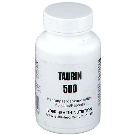 Taurine 500 gélules (60 pièces)