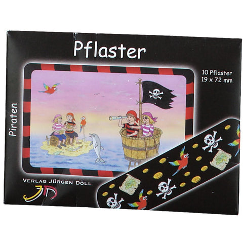 Axisis Pirate children's bandages pouch (10 pieces)