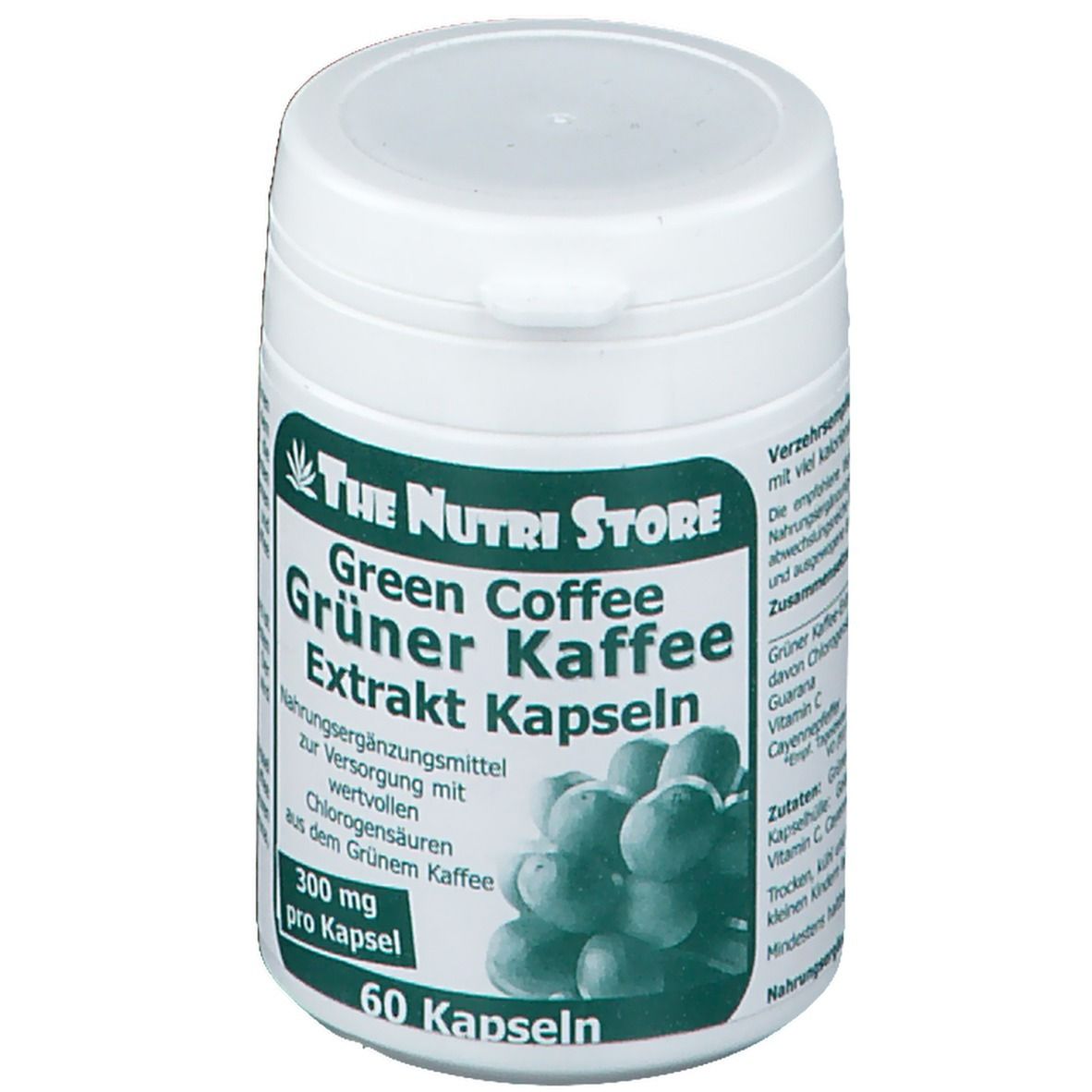 Extrait de café vert 300 mg (60 pièces)
