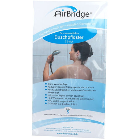 Pansement pour douche 3D 128x183 mm (2 pièces)