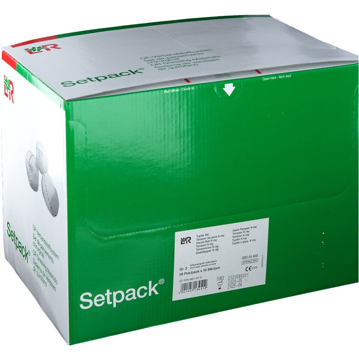 Setpack® tampons RK taille prune