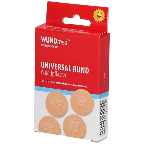 WUNDmed transparent round plaster 2.5 cm (20 pieces)