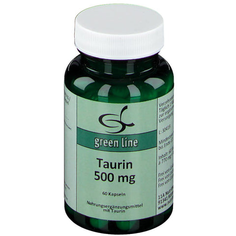 green line NUTRITHEKE Taurine 500 mg (60 gélules)