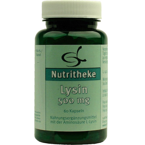green line NUTRITHEKE Lysine 500 mg (60 gélules)
