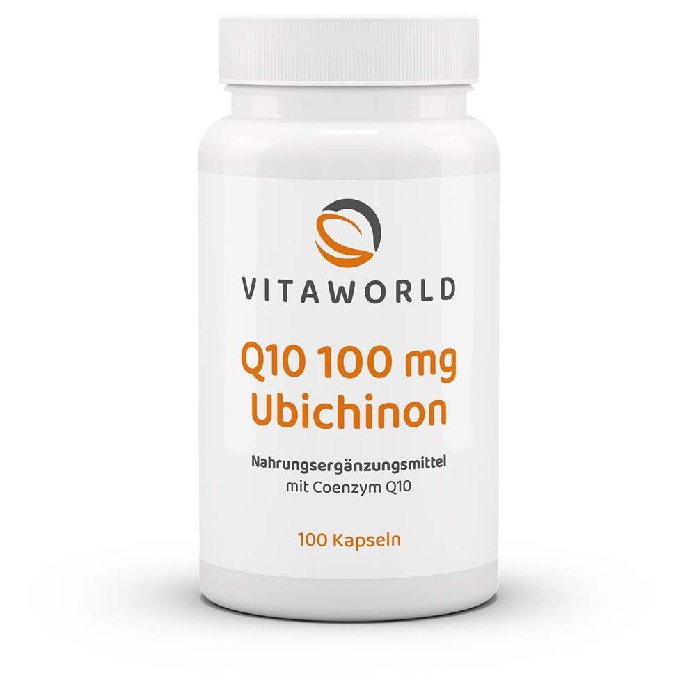 Q10 100 mg Ubichinon — 100 gélules