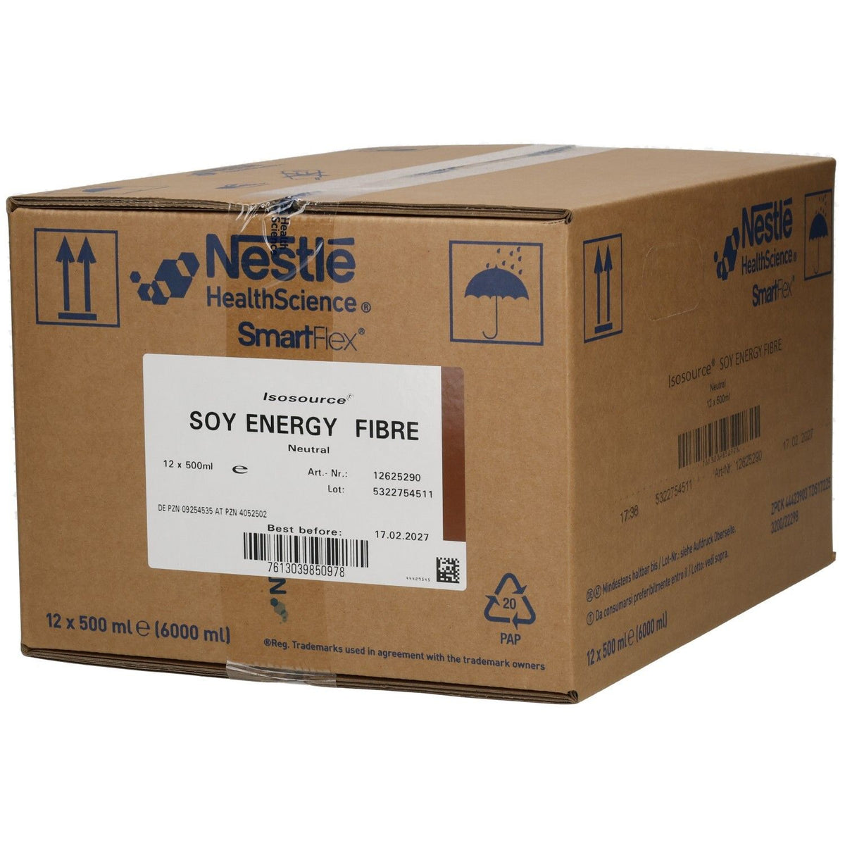 ISOSOURCE E FIB SOJ S FLEX — 12x500 ml