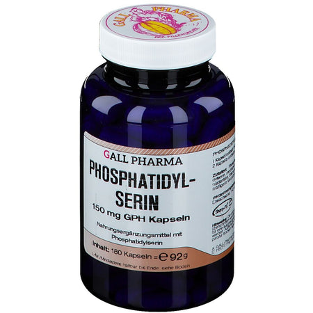 Gall Pharma Phosphatidylsérine 150 mg GPH gélules (180)
