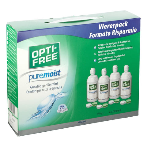 Opti-Free PureMoist multi-purpose solution (4x300 ml)