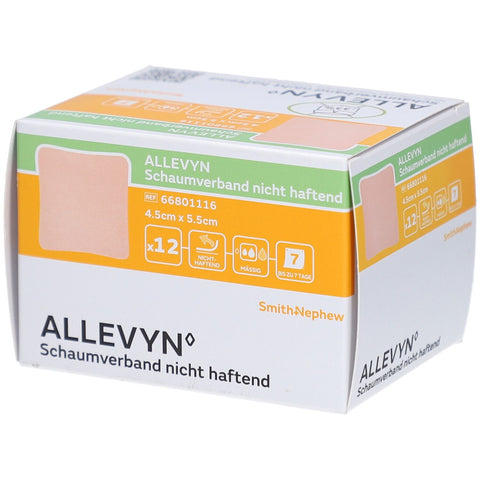 ALLEVYN pansement en mousse non adhérent 4,5 x 5,5 cm (12 pièces)