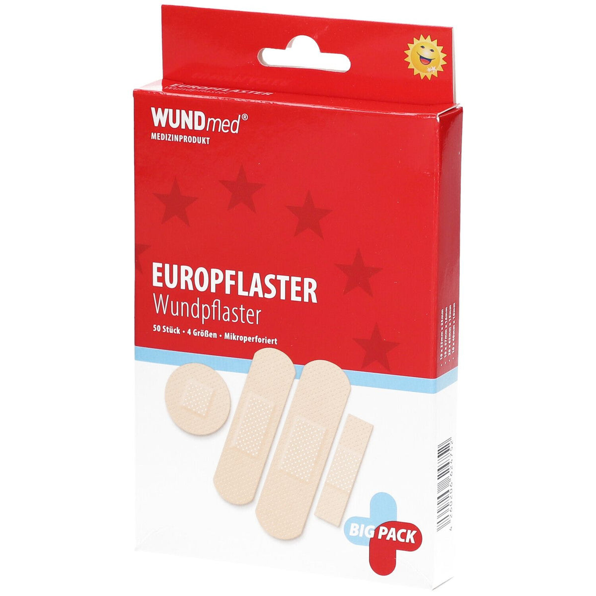 WUNDmed® pansements respirants et hydrofuges (50 pièces)