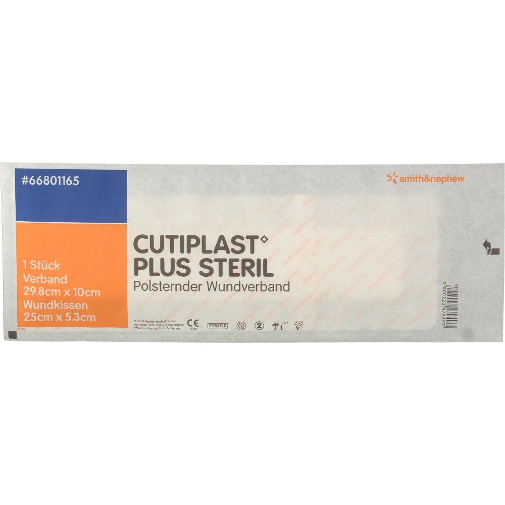 CUTIPLAST Plus pansement stérile 10x29,8 cm (1 pièce)