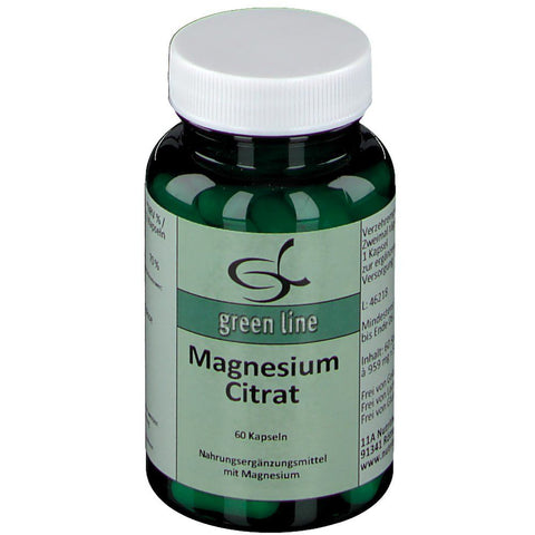 green line NUTRITHEKE citrate de magnésium — 60 pièces