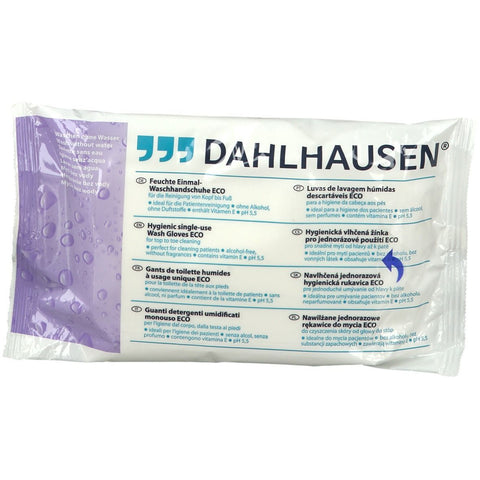 P.J.Dahlhausen & Co.GmbH Disposable Eco Moist Washcloths (8 pieces)