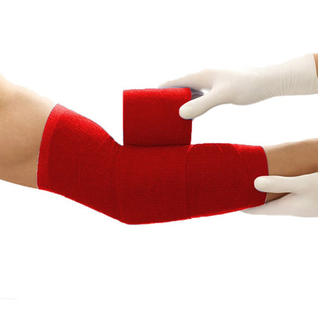 Mollelast® adhérent 8 cm x 20 m rouge