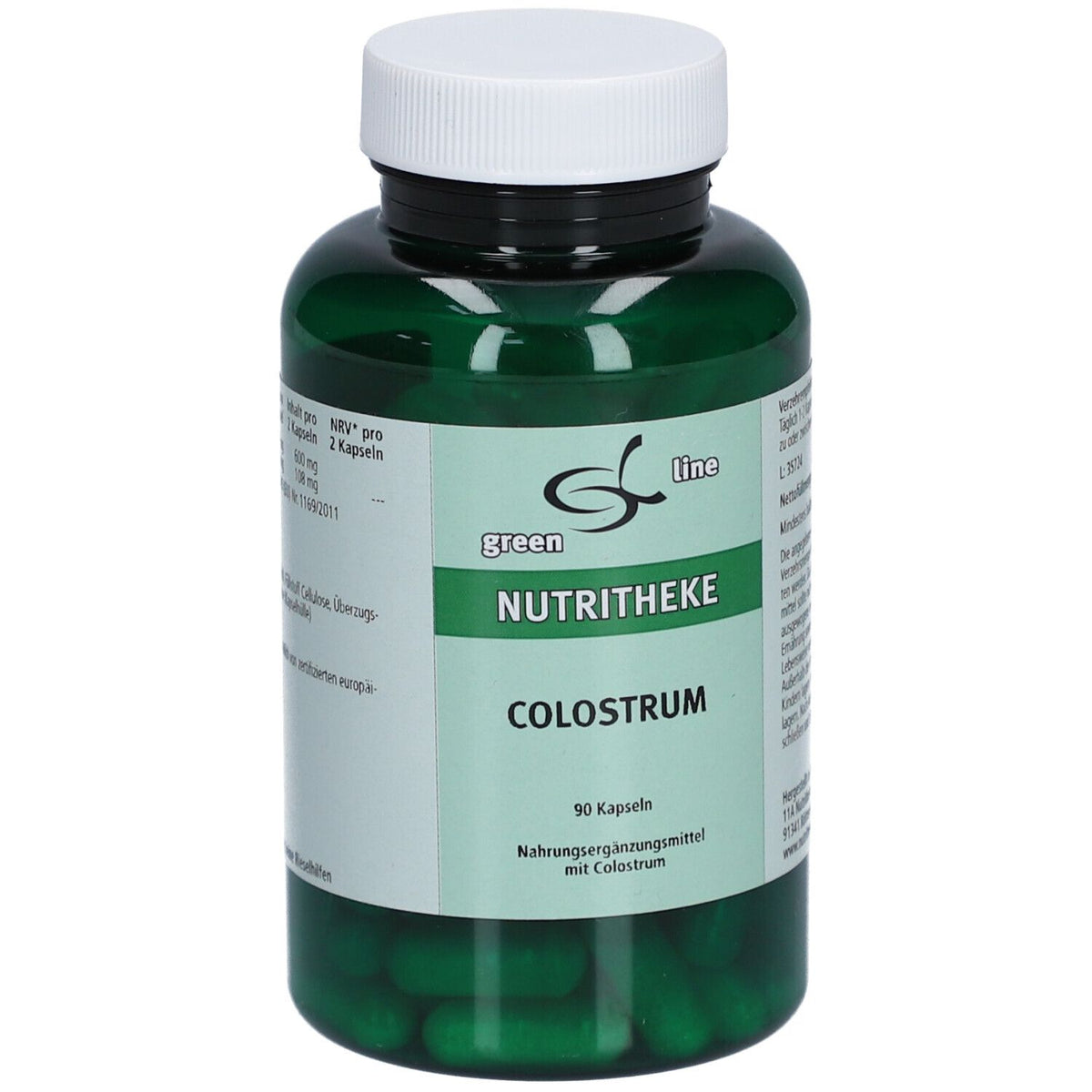 green line NUTRITHEKE Colostrum (90 gélules)