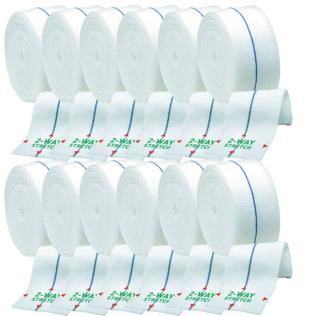 Tubifast 2-Way Stretch 7,5 cm x 1 m bleu (12 pièces)