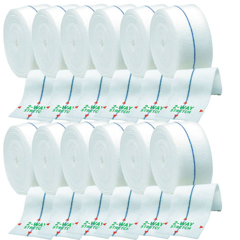 Tubifast 2-Way Stretch 7,5 cm x 1 m bleu (12 pièces)