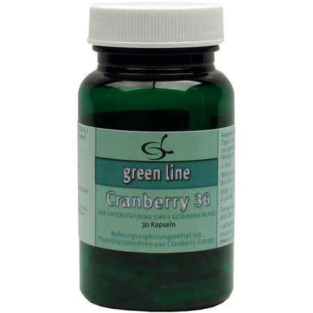 green line NUTRITHEKE Cranberry 38 - 30 gélules