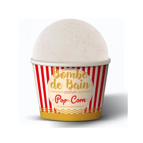 Les Petits Bains de Provence Bombe de Bain Pop Corn 115g
