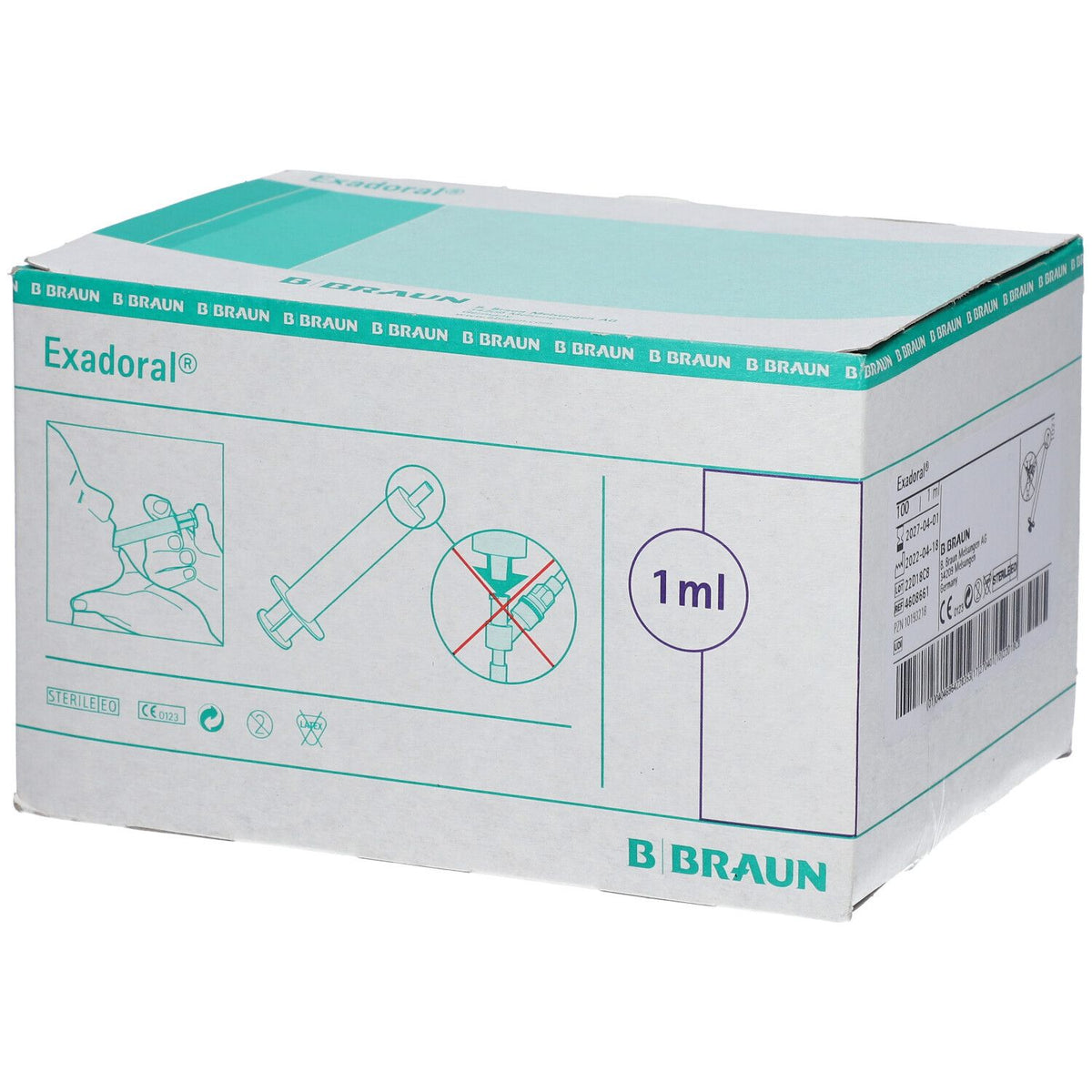 B. Braun Exadoral® seringues 1 ml