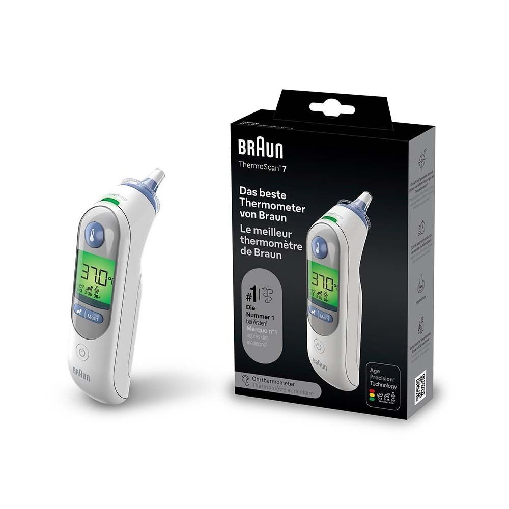 ThermoScan® 7 thermomètre auriculaire (1 pièce)