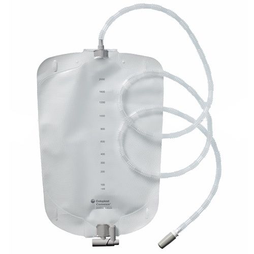 CONVEEN® Security+ poche de lit 140 cm, 2000 ml non stérile (10 pièces)