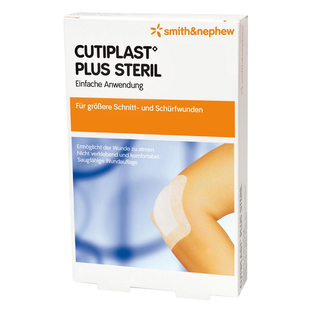 CUTIPLAST® Plus stérile 15 x 7,8 cm — 5 pièces