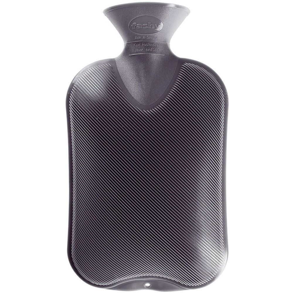 fashy Bouillotte double lamelle anthracite (1 pièce)