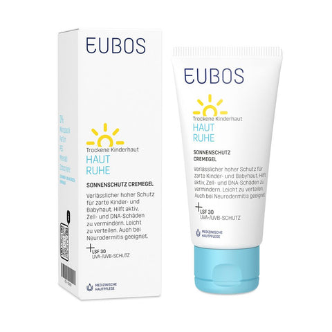 EUBOS® crème-gel pour peau sèche d'enfant SPF 30 + UVA (50 ml)