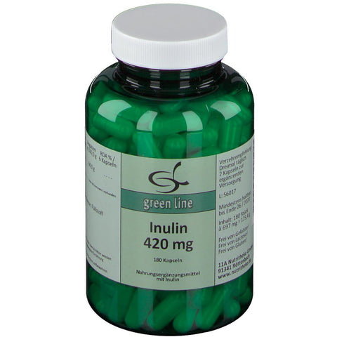 green line NUTRITHEKE Inulin 420 mg (180 gélules)
