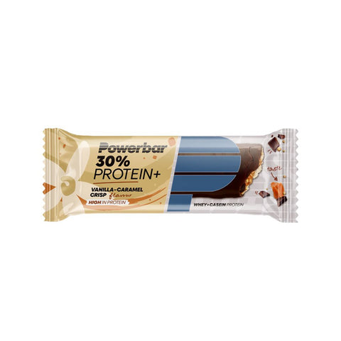 PowerBar® 30% Protein Plus Vanille-Caramel croustillant — 55 g