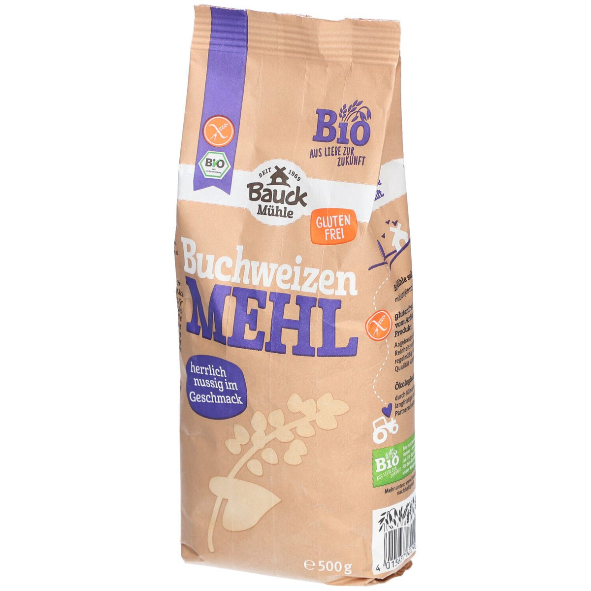 Bauckhof farine de sarrasin complète sans gluten (500 g)