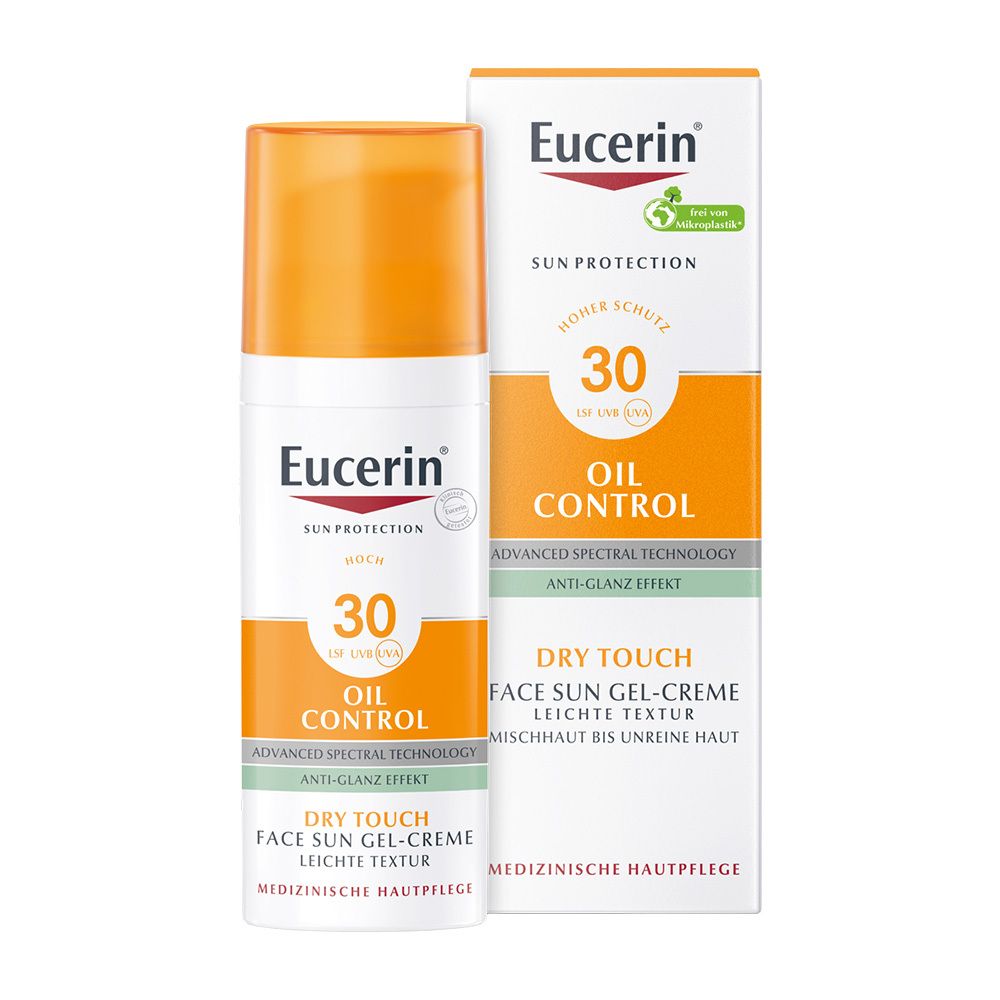 Eucerin Oil Control Face Gel-crème solaire SPF 30 (50 ml)