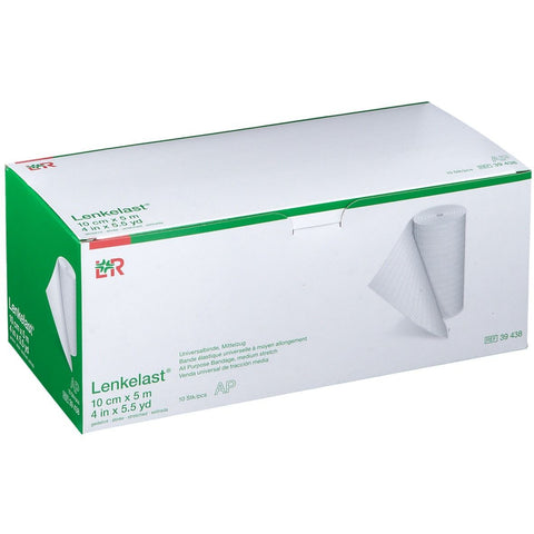 Lenkelast universal bandage 10 cm x 5 m, individually wrapped (10 pieces)