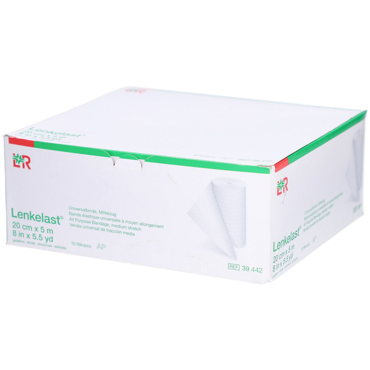 Lenkelast® haft bande cohésive universelle à étirement moyen (20 cm x 5 m) stérile