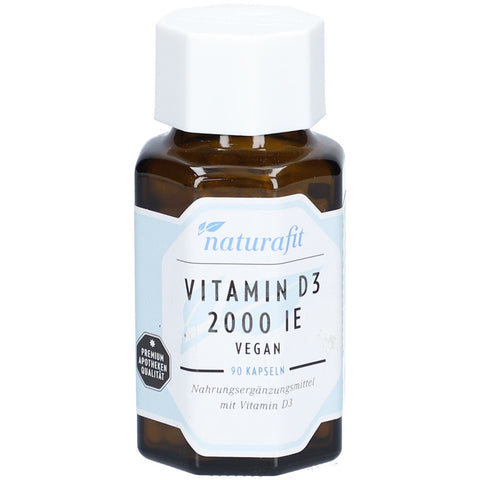 naturafit® Vitmin D3 2000 IE vegan (90 pièces)