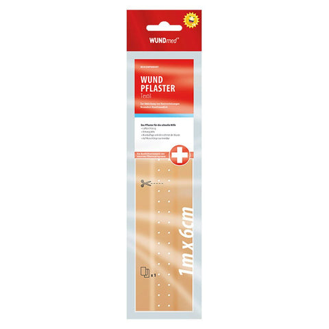 WUNDmed textile adhesive tape 6 cm x 1 m strip (1 piece)