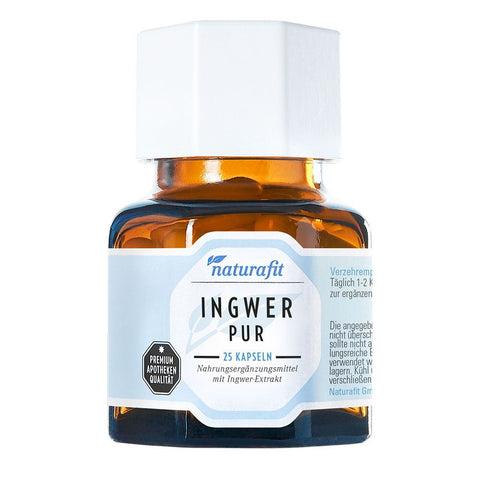 Naturafit Pure Ginger capsules (25 capsules)