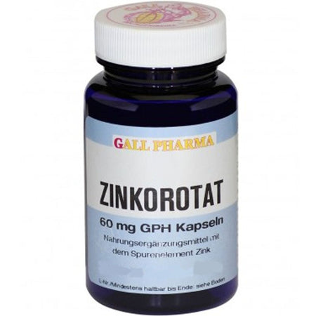 Zinkorot Zinkorotat 60 mg GPH (60 gélules)