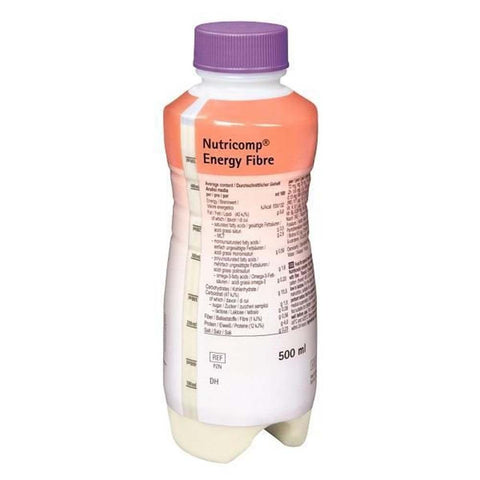 NUTRICOMP Energy Fibre bouteille HDPE (12x500 ml)