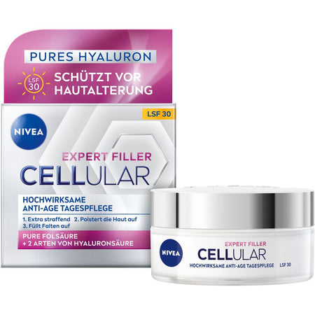 NIVEA CELLULAR EXPERT FILLER Soin de jour anti-âge SPF 30 (50 ml)