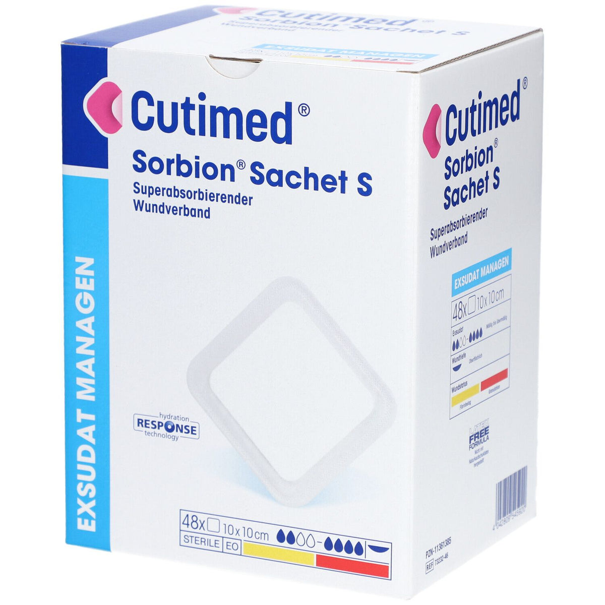 Cutimed Sorbion Cuti Sac S 10x10 cm (48 pièces)