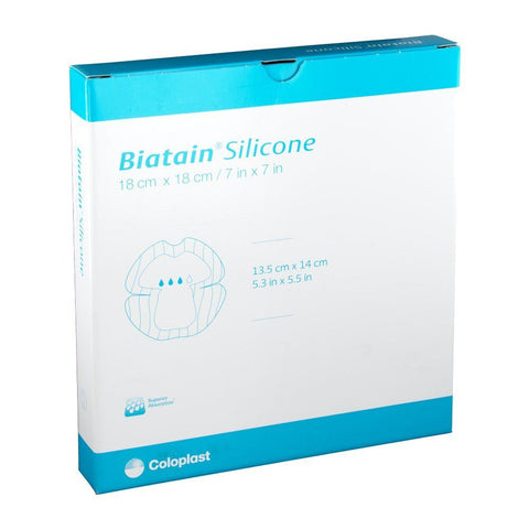 Biatain® Silicone pansement en mousse pour talon (18 x 18 cm)