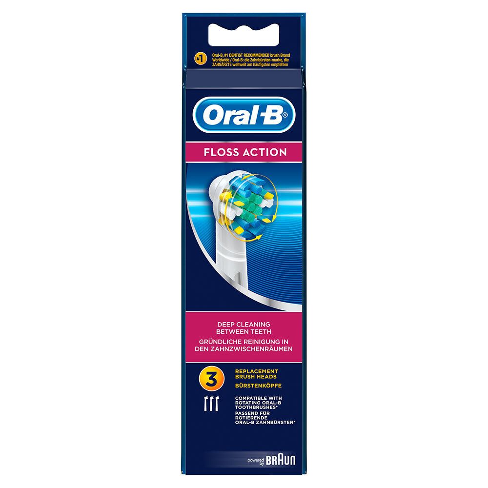 Oral-B® brossettes de remplacement nettoyage en profondeur (3 pièces)