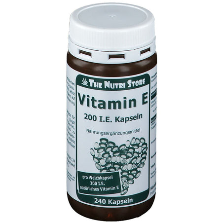 Vitamine E 200 UI — 240 gélules