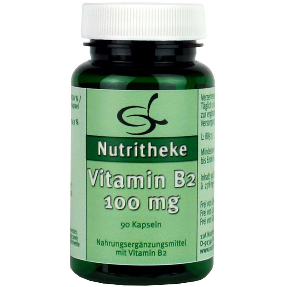 green line NUTRITHEKE Vitamine B2 100 mg (90 gélules)