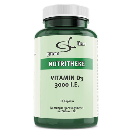 green line Nutritheke Vitamine D3 3.000 UI (180 pièces)