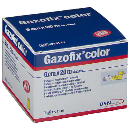 Gazofix® color 6 cm x 20 m jaune