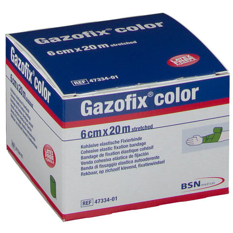 Gazofix® color 6 cm x 20 m green (1 piece)