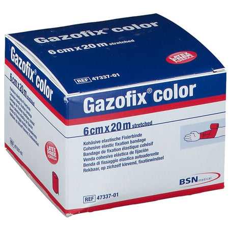 Gazofix® color 6 cm x 20 m rose (1 pièce)